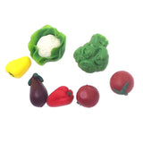 Maxbell Miniature Dollhouse Vegetables Miniature Vegetables Toy Ornaments Food Collectibles For Kids Pretend Play Toys 7 Pieces Playsets - Aladdin Shoppers