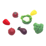 Maxbell Miniature Dollhouse Vegetables Miniature Vegetables Toy Ornaments Food Collectibles For Kids Pretend Play Toys 7 Pieces Playsets - Aladdin Shoppers