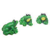Maxbell 1/12 Dollhouse Miniature Accessories 3PCS Frog Animal Model Room Table Cabinet Shelf Decor - Aladdin Shoppers