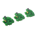 Maxbell 1/12 Dollhouse Miniature Accessories 3PCS Frog Animal Model Room Table Cabinet Shelf Decor - Aladdin Shoppers