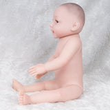 66cm 26inch Reborn Baby Girl Doll Full Silicone Body Newborn Baby Nude Body Real Looking Doll Toy - Aladdin Shoppers