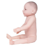 66cm 26inch Reborn Baby Girl Doll Full Silicone Body Newborn Baby Nude Body Real Looking Doll Toy - Aladdin Shoppers