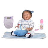 20inch Full Body Soft Silicone Vinyl Doll Reborn Newborn Baby Dolls Realistic Alive Babies Doll with Accessories - Aladdin Shoppers