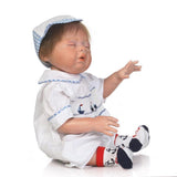 20inch Full Body Soft Silicone Vinyl Doll Reborn Newborn Baby Dolls Realistic Alive Babies Doll with Accessories - Aladdin Shoppers