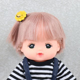 Reborn Doll Striped T-shirt Suspender Dress & Hair Ring for 25cm Mellchan Dolls Dress Up Accs - Aladdin Shoppers
