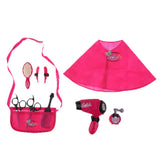 Doll Hair Stylist Set Beauty Salon Playset for Mellchan Doll Pretend Play, Dress Up, Styling Accessories - Aladdin Shoppers