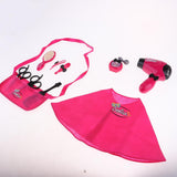 Doll Hair Stylist Set Beauty Salon Playset for Mellchan Doll Pretend Play, Dress Up, Styling Accessories - Aladdin Shoppers