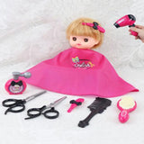 Doll Hair Stylist Set Beauty Salon Playset for Mellchan Doll Pretend Play, Dress Up, Styling Accessories - Aladdin Shoppers