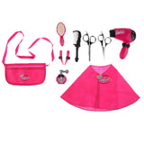 Doll Hair Stylist Set Beauty Salon Playset for Mellchan Doll Pretend Play, Dress Up, Styling Accessories - Aladdin Shoppers