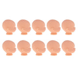 Maxbell Reborn Kits Mini Baby Heads Mold Bald Head Sculpt For 5inch Mini Bathing Doll Custom Making Accessory 10 Pieces - Aladdin Shoppers