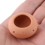 1/12 Handmade Ceramic Flowers Pot Model for Dolls House Garden Plant Rooms Decor Accessories - Aladdin Shoppers