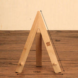 Maxbell 2x Pu-Erh Tea Cake Stand Rack Bamboo Storage Holder Table Display - Tripod