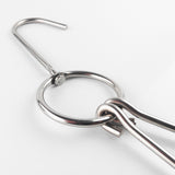 5x Stainless Steel Double Hooks Hams Bacon Chicken Meat Hook Hanging Tool