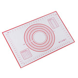 Maxbell 2x Baking Mats Silicone Cake Dough Kneading Rolling Non-Stick Sheet 60x40cm