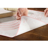 Maxbell 2x Baking Mats Silicone Cake Dough Kneading Rolling Non-Stick Sheet 60x40cm
