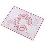 Maxbell 2x Baking Mats Silicone Cake Dough Kneading Rolling Non-Stick Sheet 60x40cm