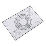 Maxbell 2x Baking Mats Silicone Cake Dough Kneading Rolling Non-Stick Sheet 60x40cm