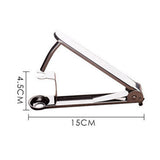 Maxbell 2 PCS Stainless Cherry Stone & Olive Stoner Pitter Seed Remover Pitting S+L