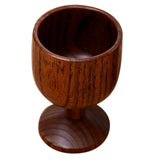 Maxbell 4 pcs Natural Wood Cup Handmade Coffee Tea Beer Juice Milk Mug Drink 4.5x7cm