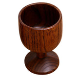 Maxbell 4 pcs Natural Wood Cup Handmade Coffee Tea Beer Juice Milk Mug Drink 4.5x7cm