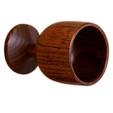 Maxbell 4 pcs Natural Wood Cup Handmade Coffee Tea Beer Juice Milk Mug Drink 4.5x7cm