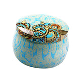 Maxbell 2x Tinplate Box Cookies Candy Storage Jar for Christmas Wrapping Gifts