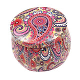 Maxbell 2x Tinplate Box Cookies Candy Storage Jar for Christmas Wrapping Gifts