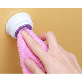 Maxbell Pack 2 Wall Mount Tea Towel Holder Push in Dish Cloth Kitchen Tea Towel Rack