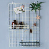 Maxbell 2 Pieces Wall Mounted Storage Basket Shelves Holder Bathroom Home Decoration