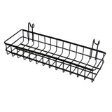 Maxbell 2 Pieces Wall Mounted Storage Basket Shelves Holder Bathroom Home Decoration