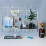 Maxbell 2 Pieces Wall Mounted Storage Basket Shelves Holder Bathroom Home Decoration