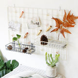 Maxbell 2 Pieces Wall Mounted Storage Basket Shelves Holder Bathroom Home Decoration