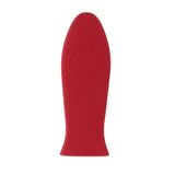Maxbell 2pcs Silicone Pot Pan Handle Saucepan Holder Sleeve Slip Cover - Red & Black