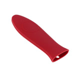 Maxbell 2pcs Silicone Pot Pan Handle Saucepan Holder Sleeve Slip Cover - Red & Black