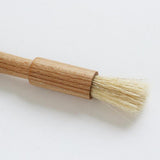 Maxbell 2 pieces Wooden handle Oil Brush Baking Bakeware Bread Cook Pastry BBQ Brush