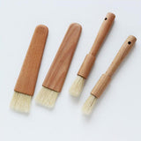 Maxbell 2 pieces Wooden handle Oil Brush Baking Bakeware Bread Cook Pastry BBQ Brush