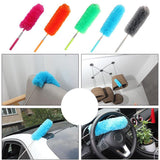 Maxbell 2 pieces Microfiber Bendable Extension Hand Duster Washable Cleaning Dust