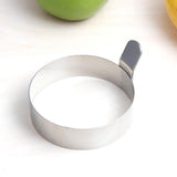 Maxbell 2pcs Nonstick Egg Fryer Round Ring Kitchen Cooker Mold Breakfast Maker 9cm
