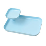Maxbell Double-deck Desktop Storage Box Stationery Organizer Pen Pencil Holder Blue - Aladdin Shoppers