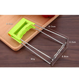 3pcs Steel Plate Gripper Clip Foldable Dish Tong Anti Heat Bowl Clamp