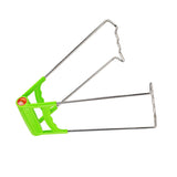 3pcs Steel Plate Gripper Clip Foldable Dish Tong Anti Heat Bowl Clamp