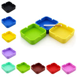 Maxbell Silicone Ashtray Cigarette Ash Tray Pub Plastic Ashtray Garden Black - Aladdin Shoppers