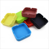 Maxbell Silicone Ashtray Cigarette Ash Tray Pub Plastic Ashtray Garden Black - Aladdin Shoppers