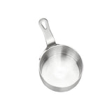 Maxbell 2pcs Stainless Steel Mini Sauce Pan Nonstick Small Milk Pan and Spoon 50ml