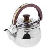 Maxbell 2pcs Outdoor Camping Stainless Steel Whistling Kettle Kitchen Tea Pot 1L