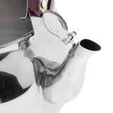 Maxbell 2pcs Outdoor Camping Stainless Steel Whistling Kettle Kitchen Tea Pot 1L