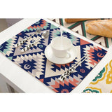 Maxbell Cotton Linen Geometric Print Art Pattern Placemats Table Mats Pattern 11 - Aladdin Shoppers