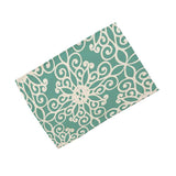 Maxbell Cotton Linen Geometric Print Art Pattern Placemats Table Mats Pattern 12 - Aladdin Shoppers