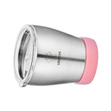 2 Pieces Stainless Steel Cup Outdoor Coffee Tea Juice Water Drinks Mug Green