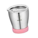 2 Pieces Stainless Steel Cup Outdoor Coffee Tea Juice Water Drinks Mug Green